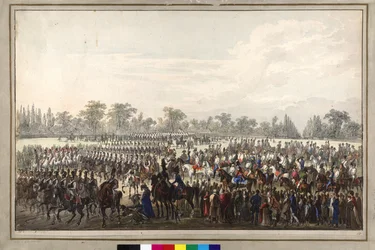 Desfile durante la convención vienesa