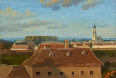 Vista sobre el Schanzel al Augarten