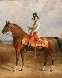 Archiduque Carl a caballo