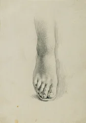 Estudio de pies para "Arindal y Daura"