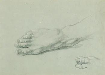 Estudio de pies para "Arindal y Daura"