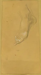 Estudio de pies para "Rüdiger y Angelika"