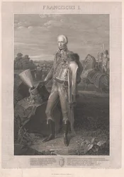 Emperador del Sacro Imperio Romano Germánico Francisco II (grabado)