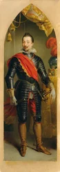 Emperador Fernando II de pie