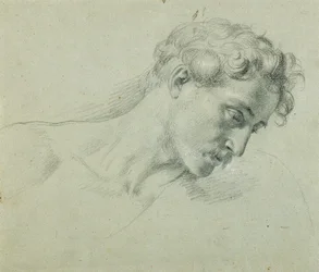Estudio de cabecera para "Arindal y Daura"