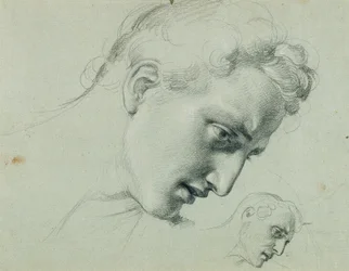 Estudio de cabecera para "Arindal y Daura"