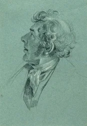 Estudio principal para "Regreso del emperador Franz de Pressburg"