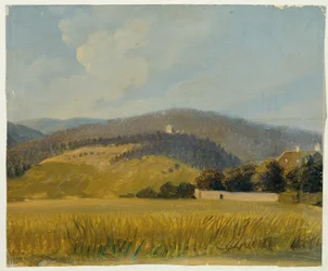 paisaje cerca de Baden