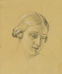 Estudio de retrato femenino