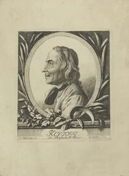 Retrato de Jakob Kleinjogg Gujer