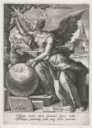Astronomía Astronomia (título sobre objeto) Las siete artes liberales (artes liberales) (título de la serie)