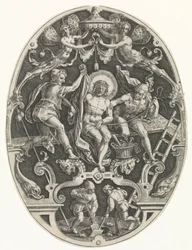 Cristo abrió la puerta de los soldados Passie van Christus (título de la serie) La Pasión de Cristo, Nuestra Redención (título de la serie)