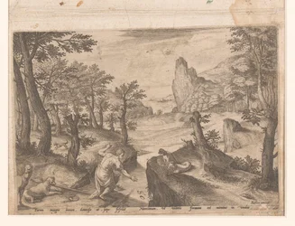 Paisaje con caída de Ícaro