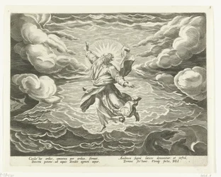 Creación del aire y el agua. Creación del mundo (título de la serie)