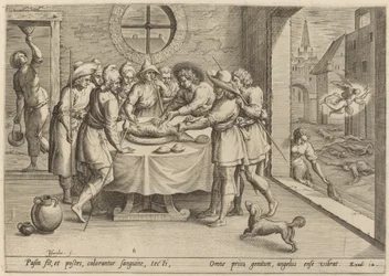 Preparación para la Pascua, 1585