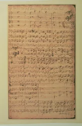 Manuscrito autógrafo, Cantata BWV 180 