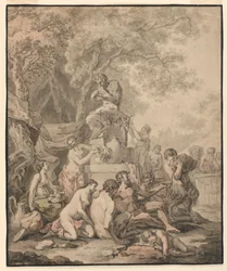 Escena bacanal