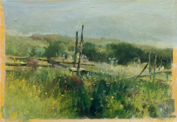 Prado con valla