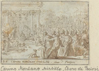 Coro de Pastores: Carino, Montano y Mirtillo