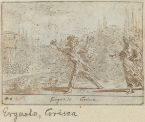 Ergasto y Corisca