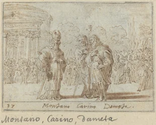 Montano, Carino y Dameta, 1640