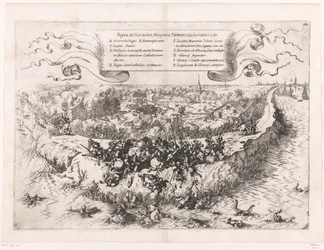 Batalla de Oosterweel, 1567 Pugna ad Osteruelam, Margarita Parmensi Gubernatrice. 1567 (título sobre el objeto)