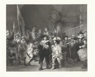 El cabo del Capitán Frans Banninck Cocq y el Teniente Willem van Ruytenburch, conocido como la 