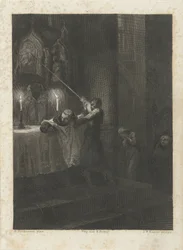 Destrucción de un retablo