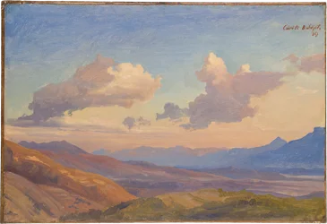 Paisaje en las montañas de Sabine