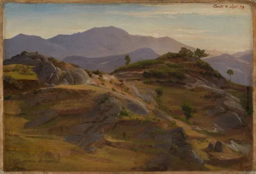 Paisaje cerca de Civitella