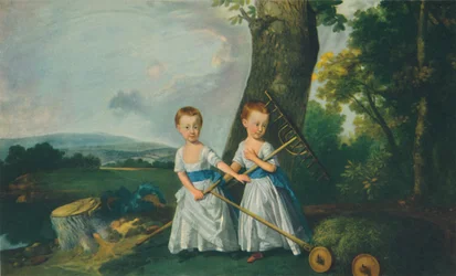 Vestido Infantil: Los Niños Blunt, c.1767