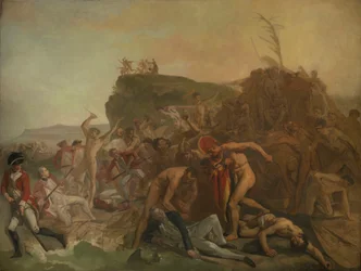 La muerte del capitán James Cook