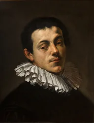 Retrato del pintor Joseph Heintz, 1584-85