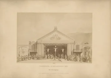 Passion Play de Ober-Ammergau - La Crucifixión