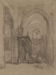Vista del óxido de la iglesia de San Juan en 