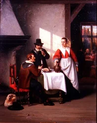 Interior de una taberna