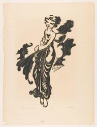 Javaansche danseres (título original en el objeto)