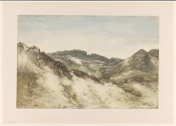 Paisaje de dunas en Zorgvliet