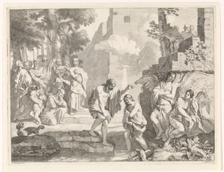 bautismo de cristo Representaciones bíblicas, mitológicas y alegóricas (título de serie)