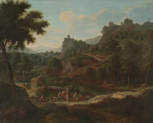 Paisaje ideal de carácter italiano