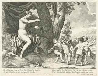 Venus un amorcillo bailarín