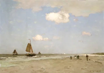 Escena de playa