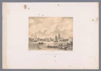 Voorzaan en Zaandam
El Voorzaan en Zaandam (título en el objeto)