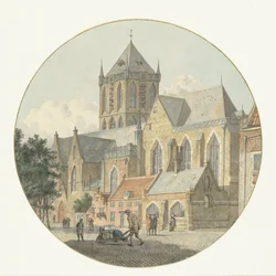 La iglesia de Santiago en Utrecht