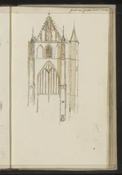 Fachada de la Grote Kerk en Haarlem
