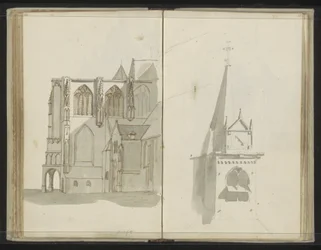 Iglesia vieja en Delft