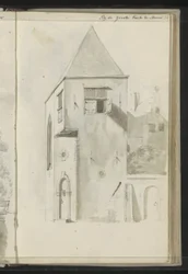 Paisaje urbano en Grote Kerk en Hoorn