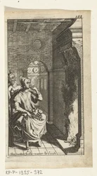 El diablo sabroso
Ilustración del libro de Simon de Vries, Siete Duyvelen reinando y sirviendo a los Hedendaeghsche Dienstmaegden, Amsterdam, 1682