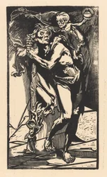 Hombre con la muerte a cuestas
