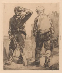 Dos trabajadores